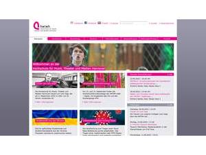 Hanover University of Music, Drama and Media's Website Screenshot