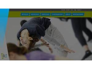 Palucca University of Dance Dresden's Website Screenshot