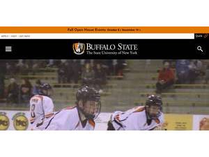 Buffalo State University's Website Screenshot