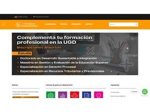 Universidad Gastón Dachary's Website Screenshot