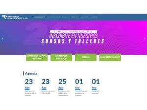 University of Cuenca del Plata's Website Screenshot