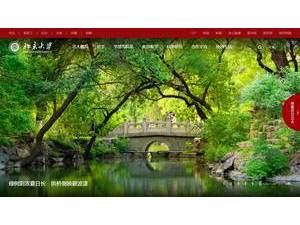 Peking University's Website Screenshot