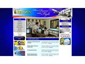 PATTS College of Aeronautics's Website Screenshot