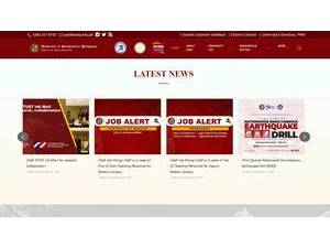 University of Southeastern Philippines's Website Screenshot