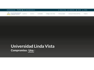 Universidad Linda Vista's Website Screenshot