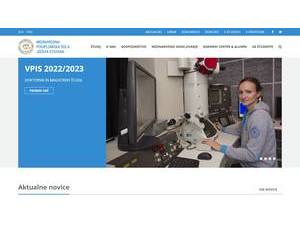 Jožef Stefan International Postgraduate School's Website Screenshot