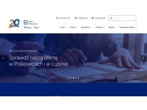 Jan Wyzykowski University's Website Screenshot