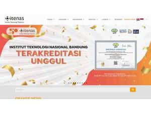 Institut Teknologi Nasional's Website Screenshot