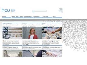HafenCity University Hamburg's Website Screenshot