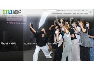 香港都會大學's Website Screenshot