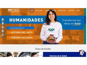 University of Morelia's Website Screenshot
