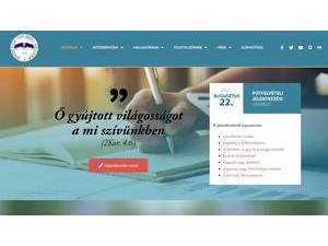 Adventista Teológiai Fõiskola's Website Screenshot
