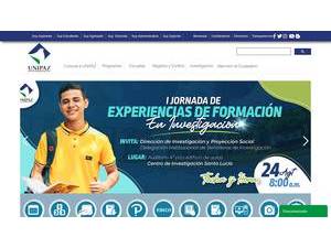 University Institute of La Paz's Website Screenshot