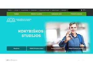Kauno mišku ir aplinkos inžinerijos kolegija's Website Screenshot