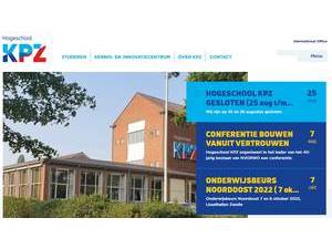 Hogeschool KPZ's Website Screenshot