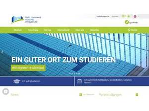 Private Pädagogische Hochschule der Diözese Linz's Website Screenshot