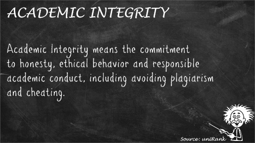 Academic Integrity definition