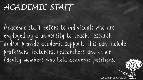 Academic Staff definition