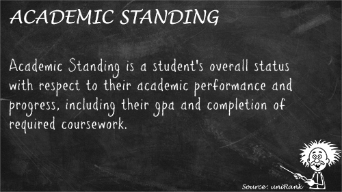 Academic Standing definition