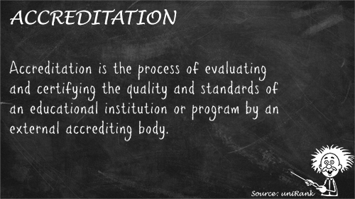 Accreditation definition