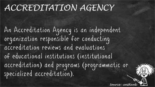 Accreditation Agency definition