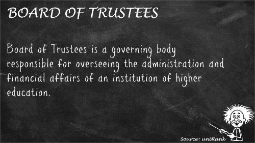 Board of Trustees definition