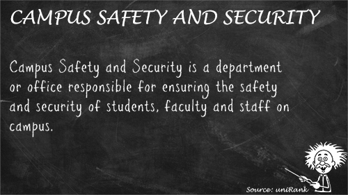 Campus Safety and Security definition