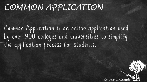 Common Application definition