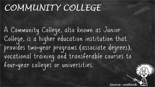 Community College definition