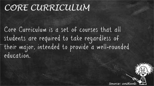 Core Curriculum definition