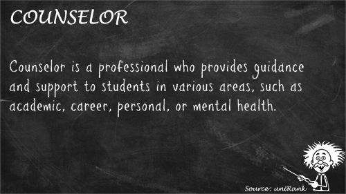 Counselor definition