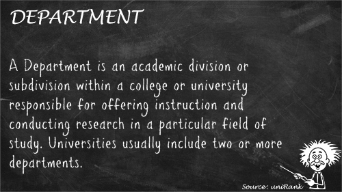 Department definition