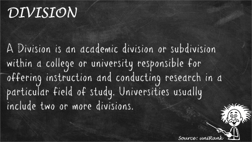 Division definition