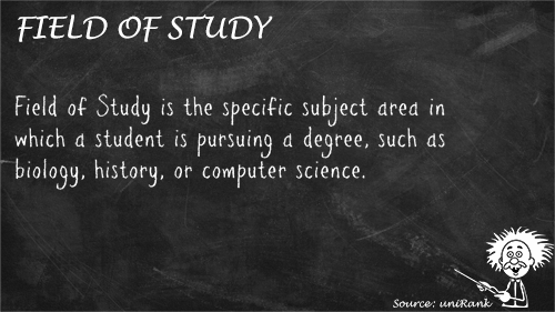 Field of Study definition
