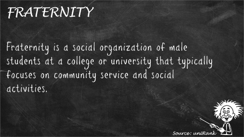 Fraternity definition
