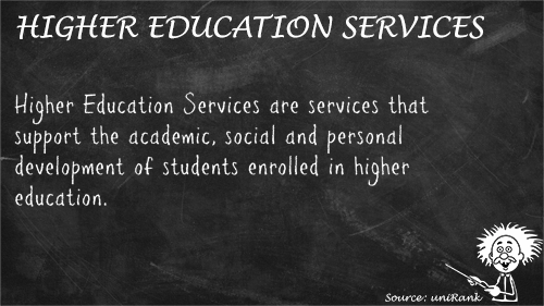Higher Education Services definition