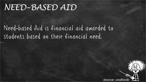 Need-based Aid definition