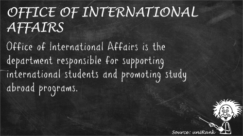 Office of International Affairs definition