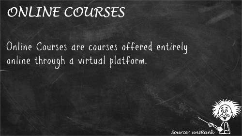 Online Courses definition