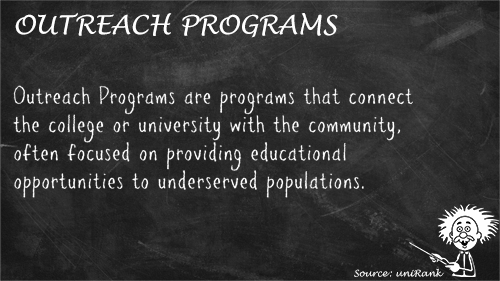 Outreach Programs definition