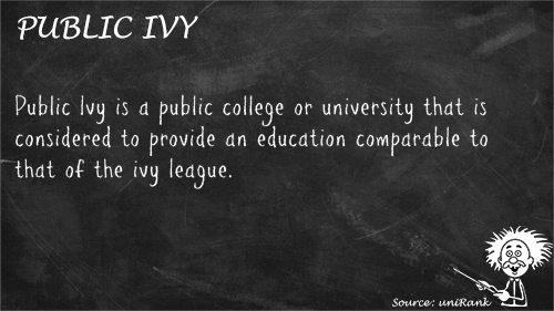 Public Ivy definition