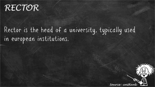 Rector definition