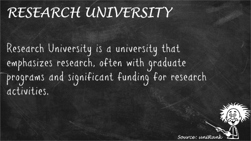 Research University definition