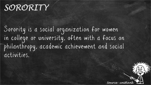 Sorority definition