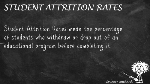 Student Attrition Rates definition