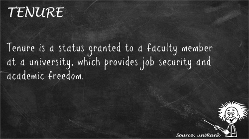 Tenure definition