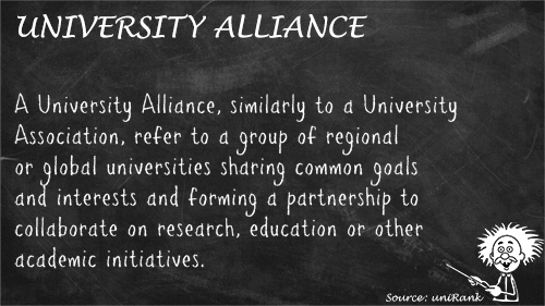 University Alliance definition