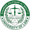 Shaheed Zulfiqar Ali Bhutto University of Law's Official Logo/Seal