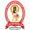 MMU Sadopur University at mmambala.org Official Logo/Seal