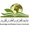 جامعة المعرفة والعلوم الحديثة's Official Logo/Seal